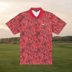 Camo Sport Polo (Red)