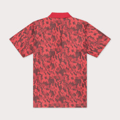 Camo Sport Polo (Red)