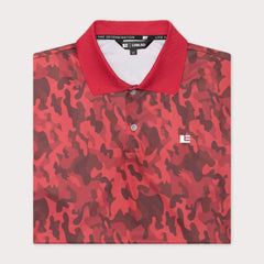 Camo Sport Polo (Red)